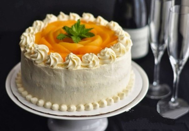 Персиковый Торт Рецепты С Фото