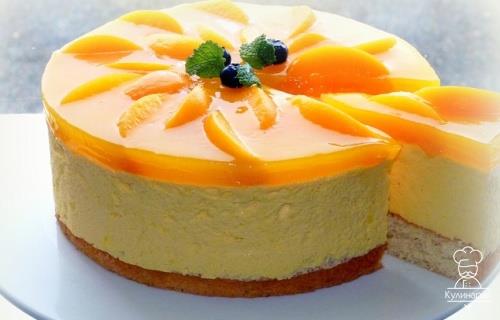 Йогуртовый торт с персиками — рецепт с фото | Рецепт | Йогуртовый торт, Вкусняшки, Рецепты еды