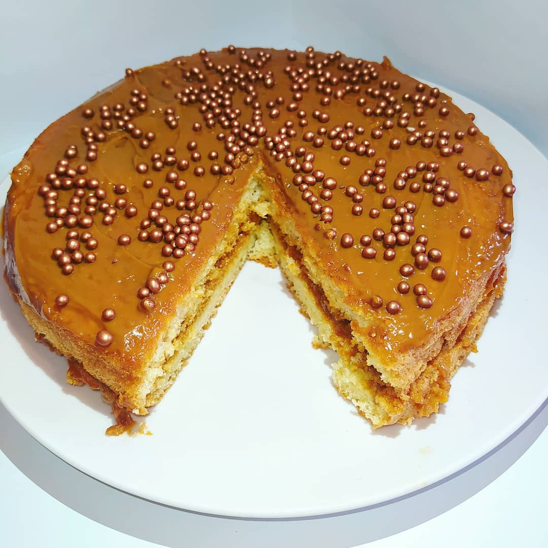 Пирог со сгущенкой рецепт с фото простой пирог со сгущенкой